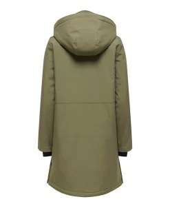 Dames jas groen