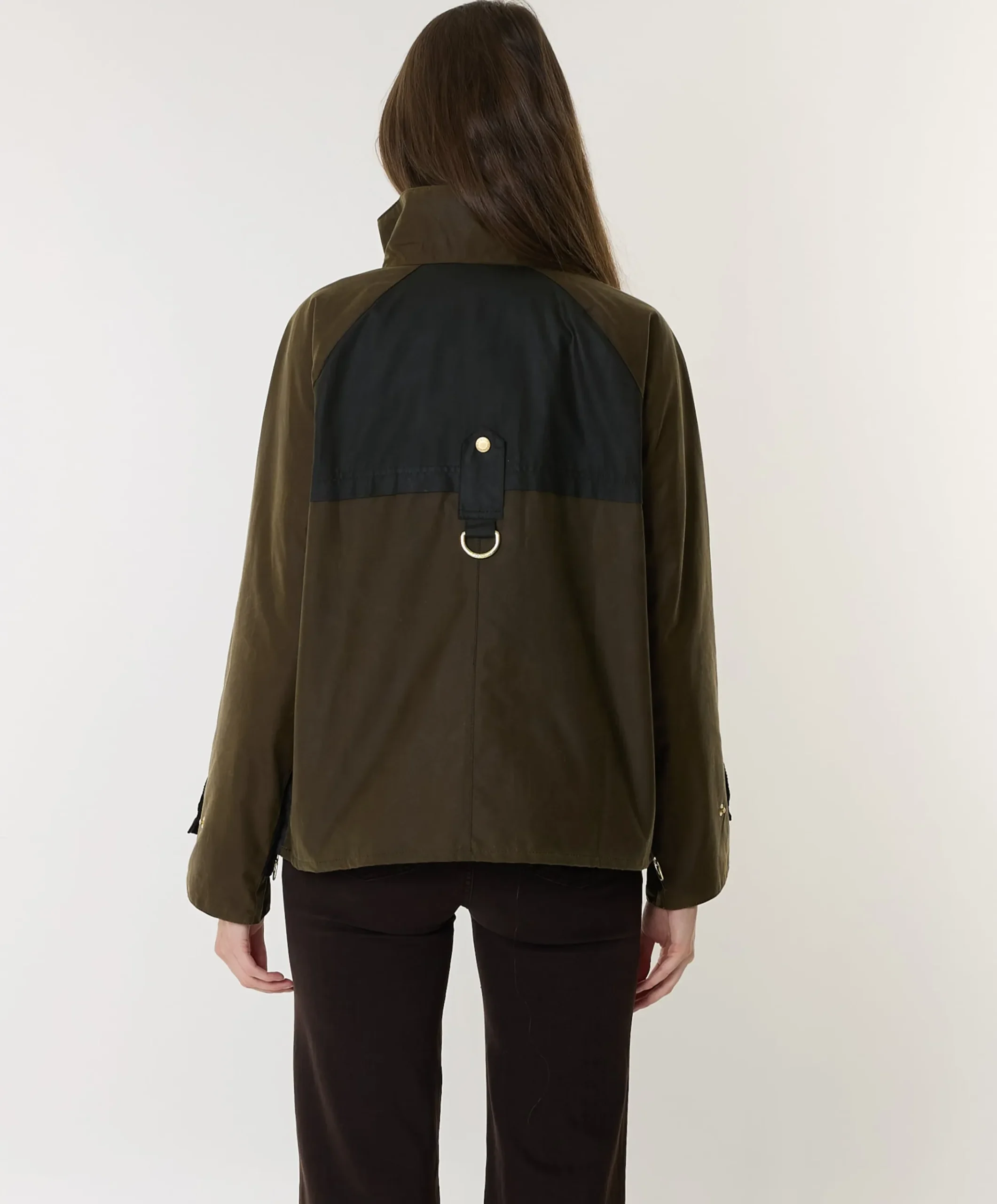 Dames jas groen