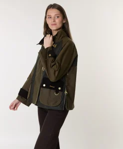 Dames jas groen