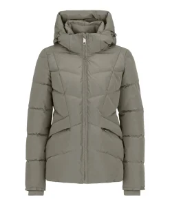 Dames jas groen