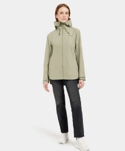 Dames jas groen