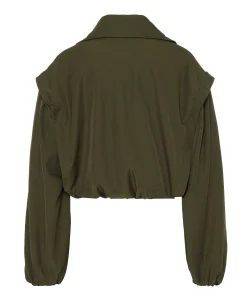 Dames jas groen