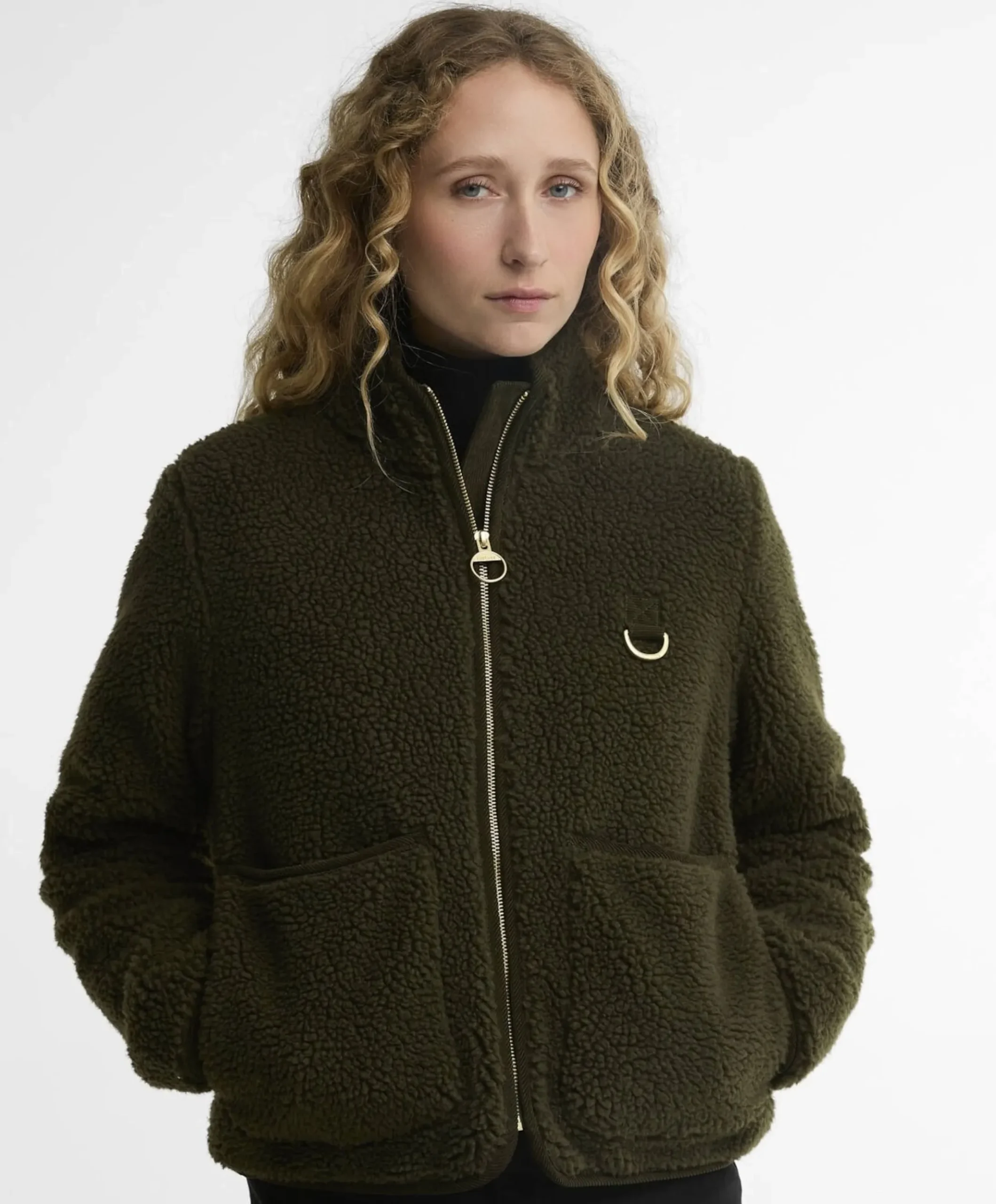 Dames jas groen