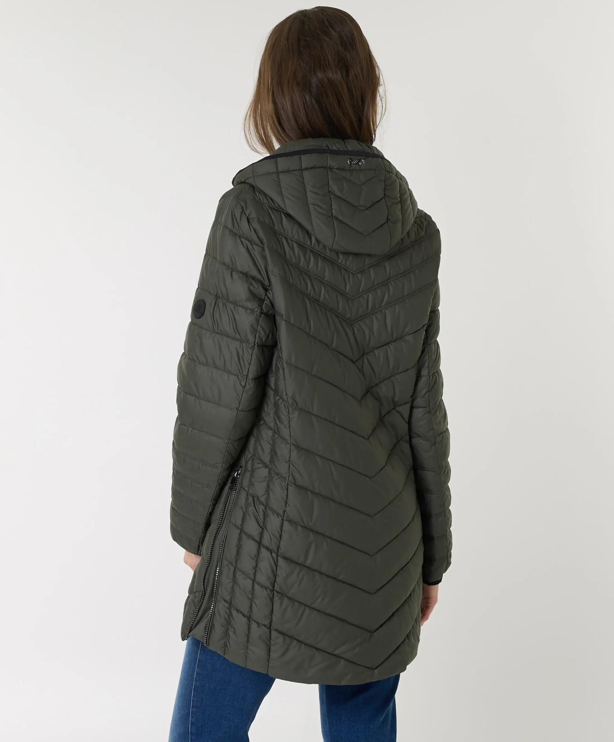 Dames jas groen