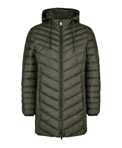 Dames jas groen