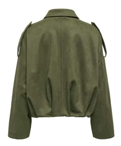 Dames jas groen
