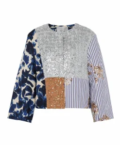 Dames jas multicolor