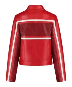 Dames jas rood