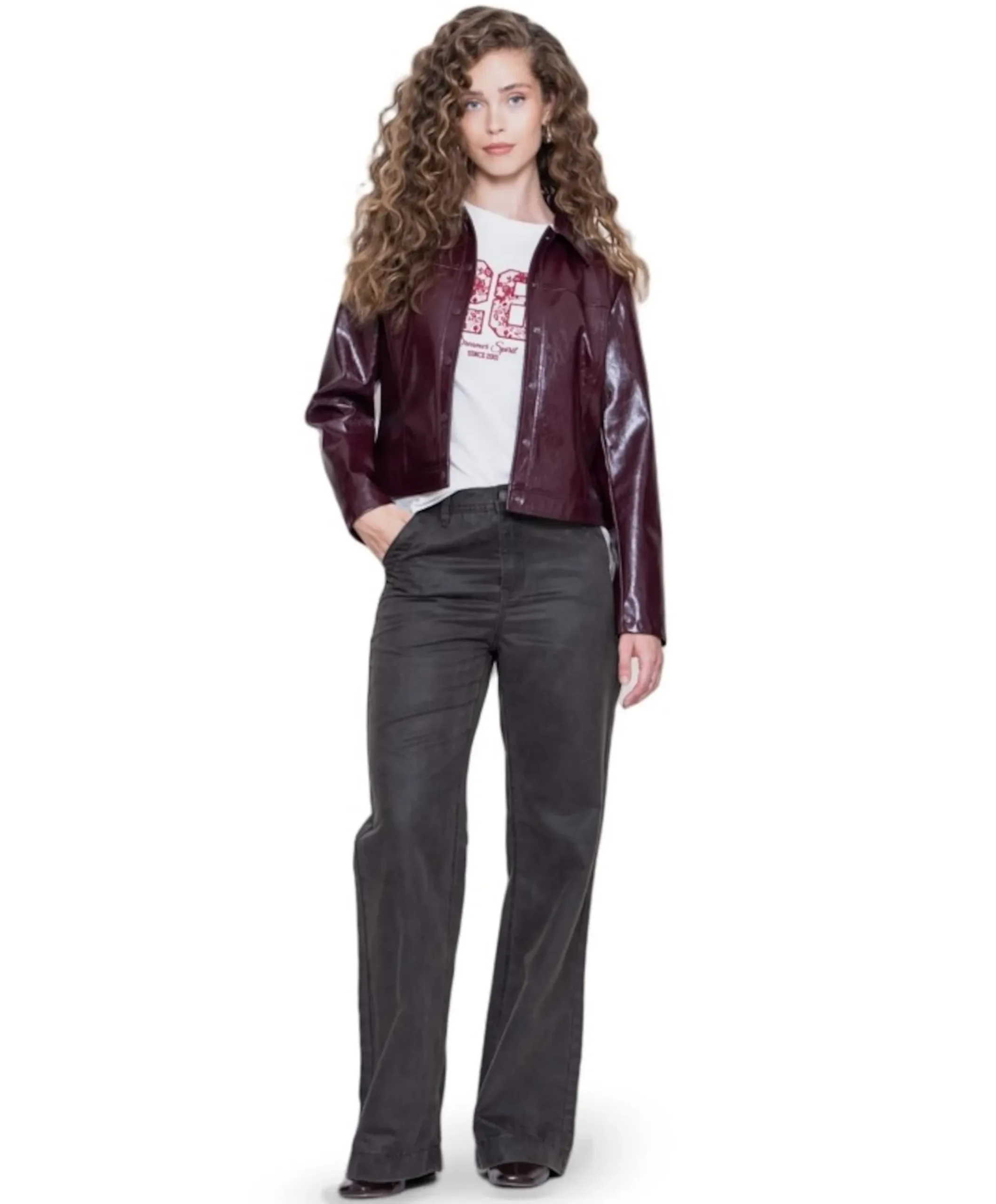 Dames jeans bruin