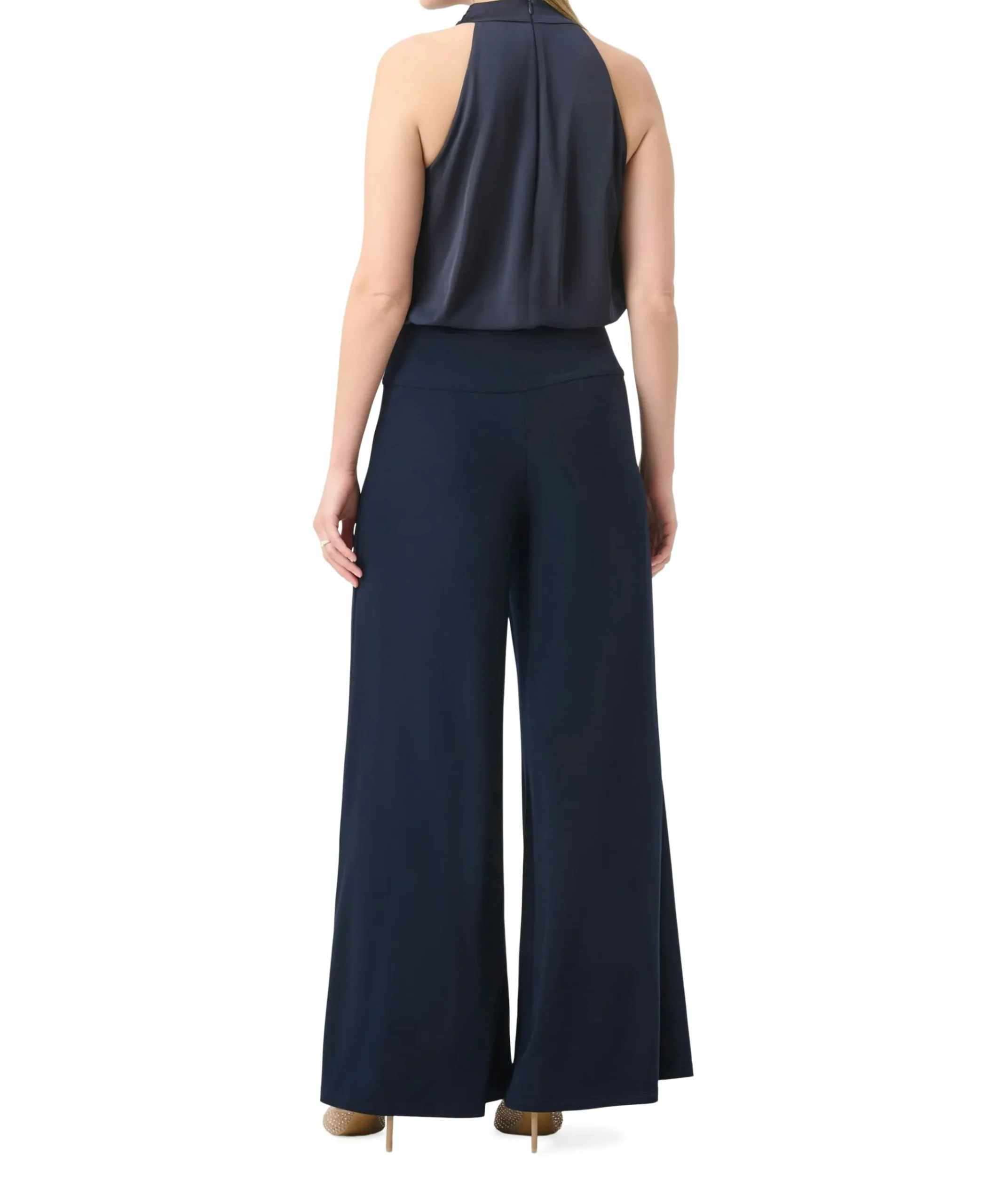 dames jumpsuit blauw