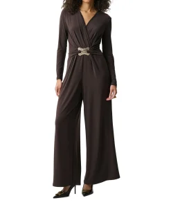dames jumpsuit bruin
