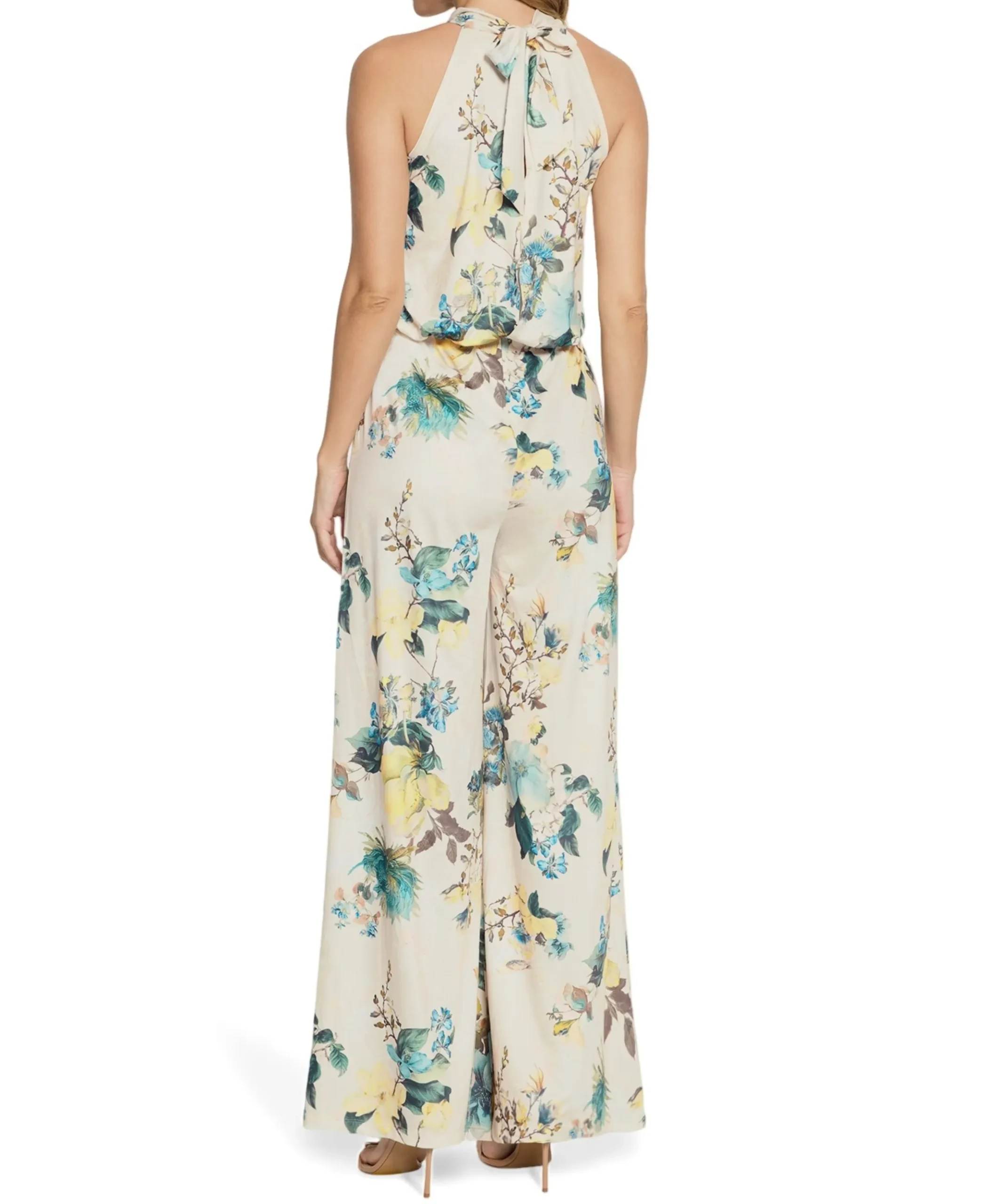 dames jumpsuit ecru