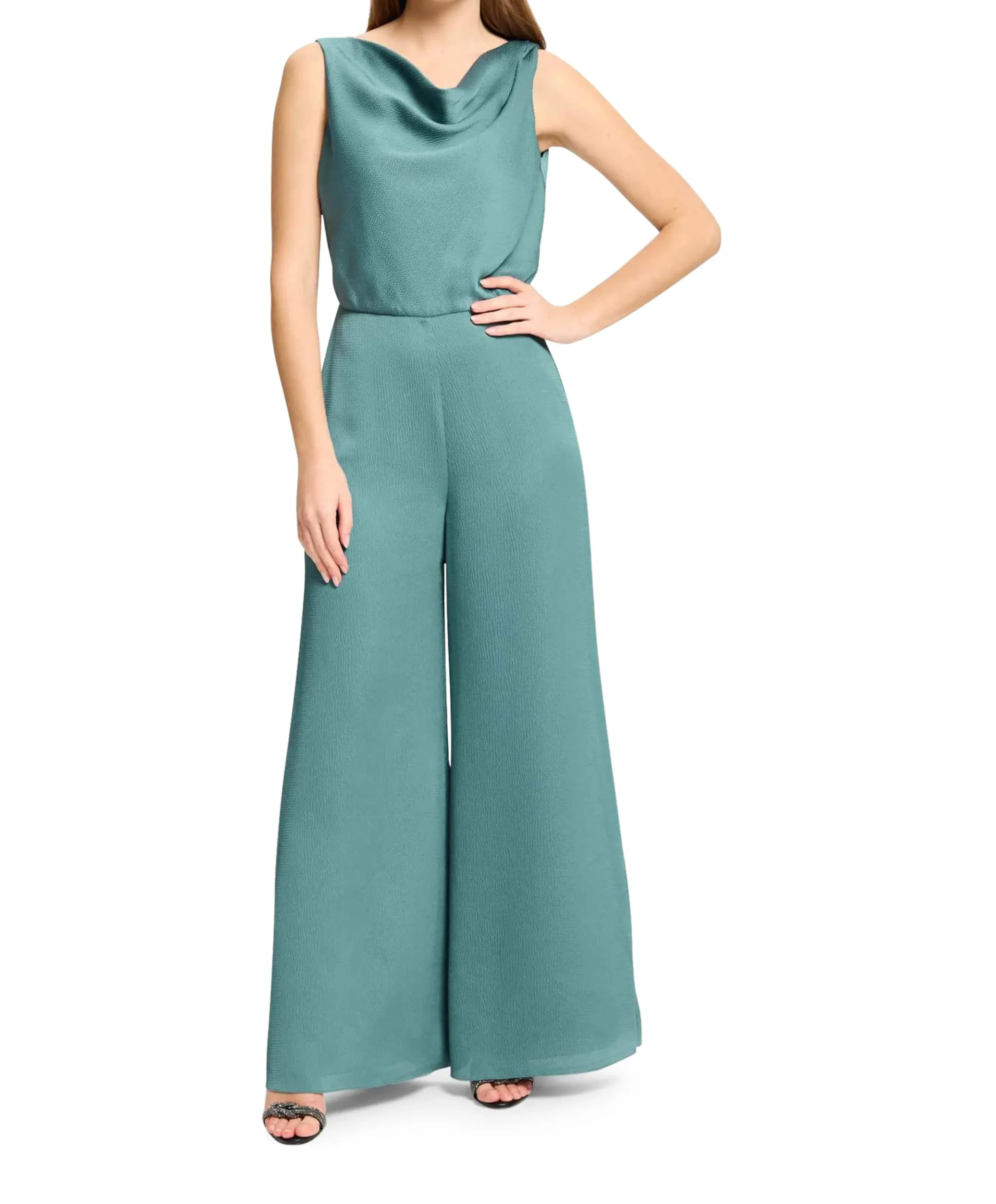 dames jumpsuit groen