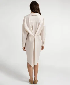 Dames jurk beige