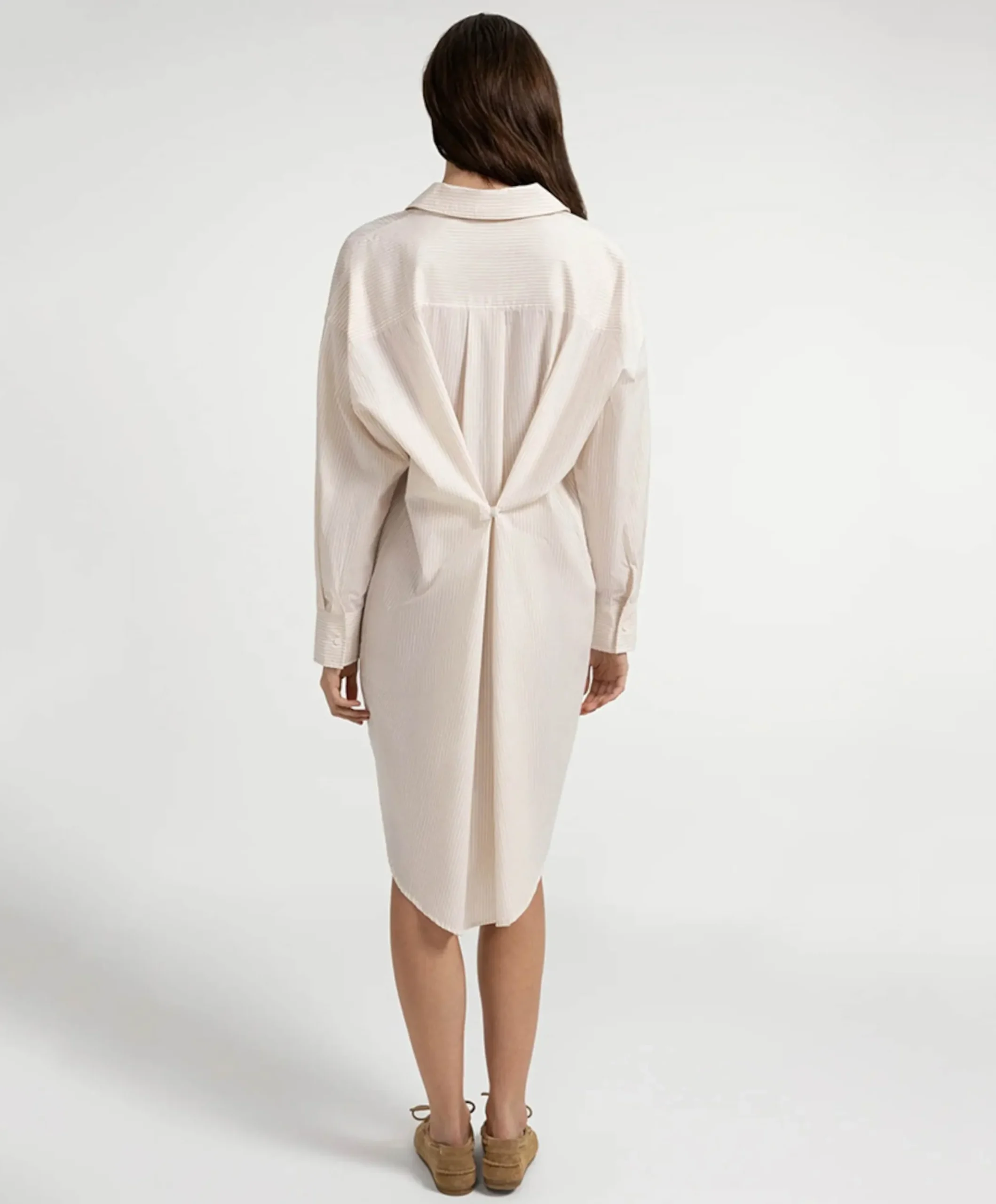 Dames jurk beige