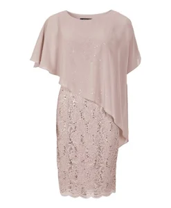 Dames jurk beige