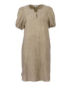 Dames jurk beige