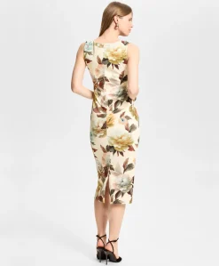 Dames jurk beige