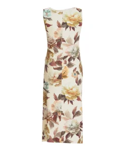 Dames jurk beige