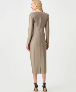 Dames jurk beige