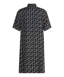 Dames jurk blauw