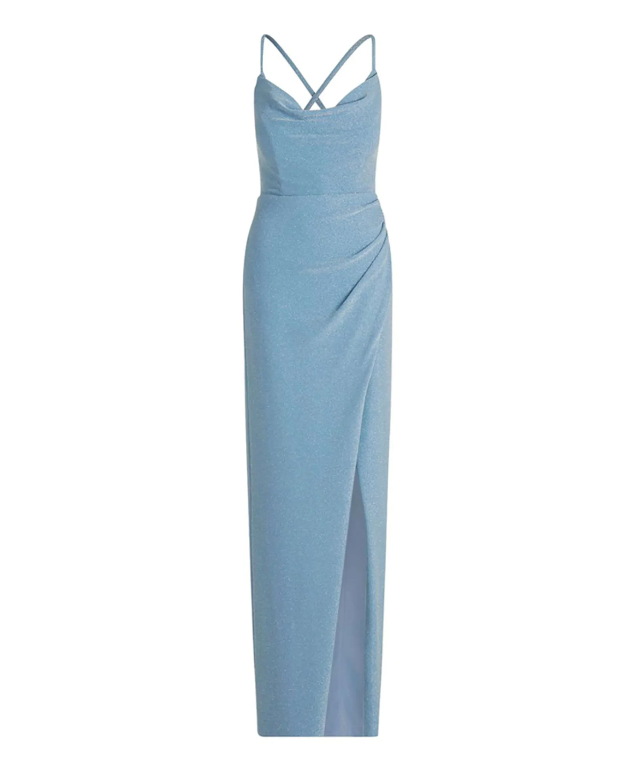 Dames jurk blauw