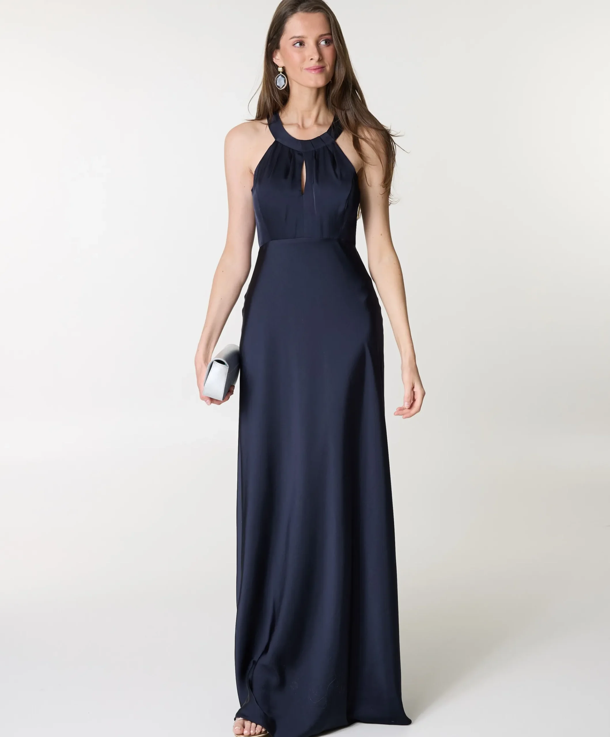 Dames jurk blauw