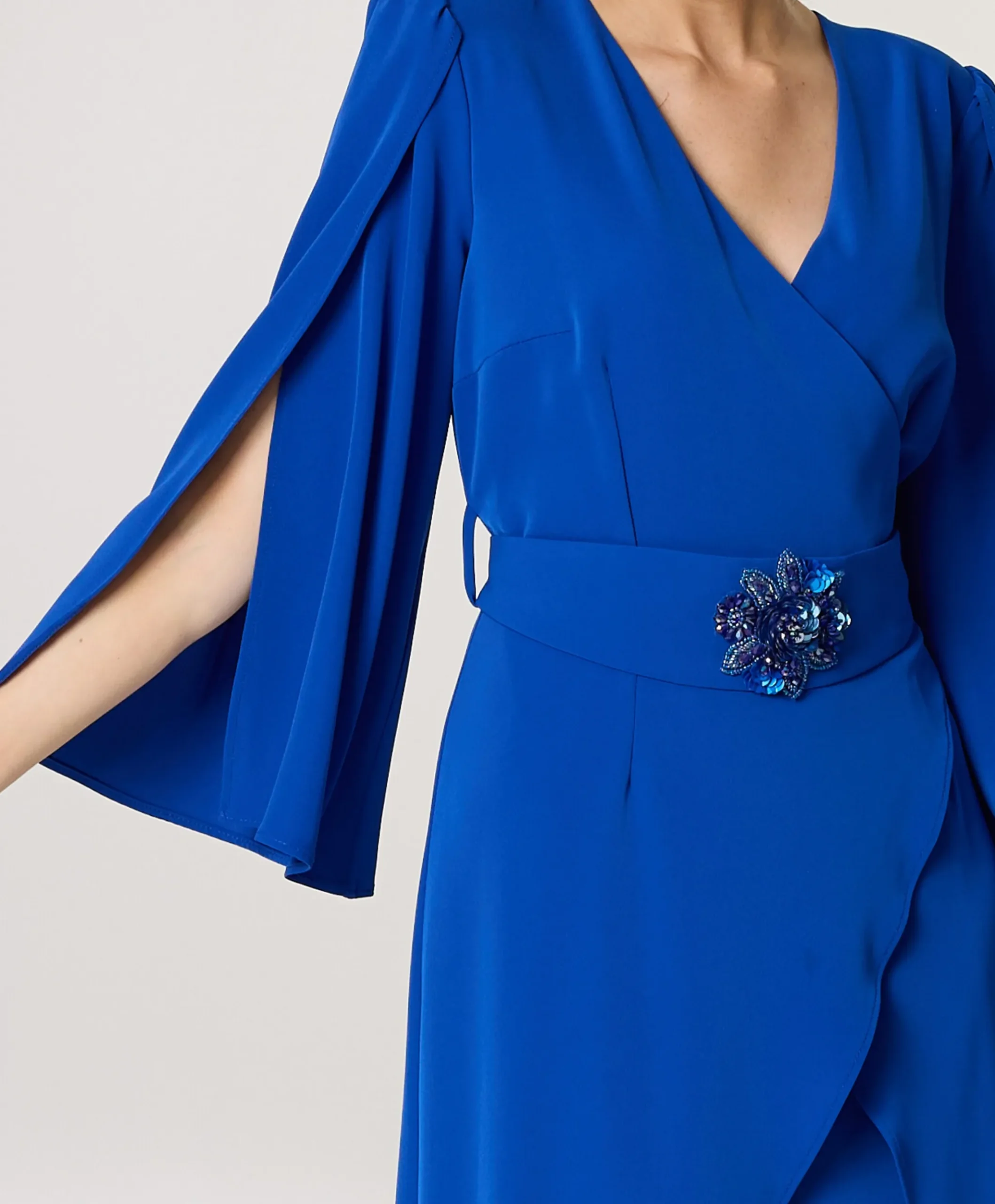 Dames jurk blauw