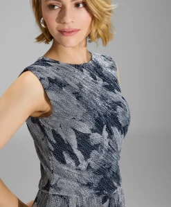 Dames jurk blauw