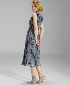 Dames jurk blauw