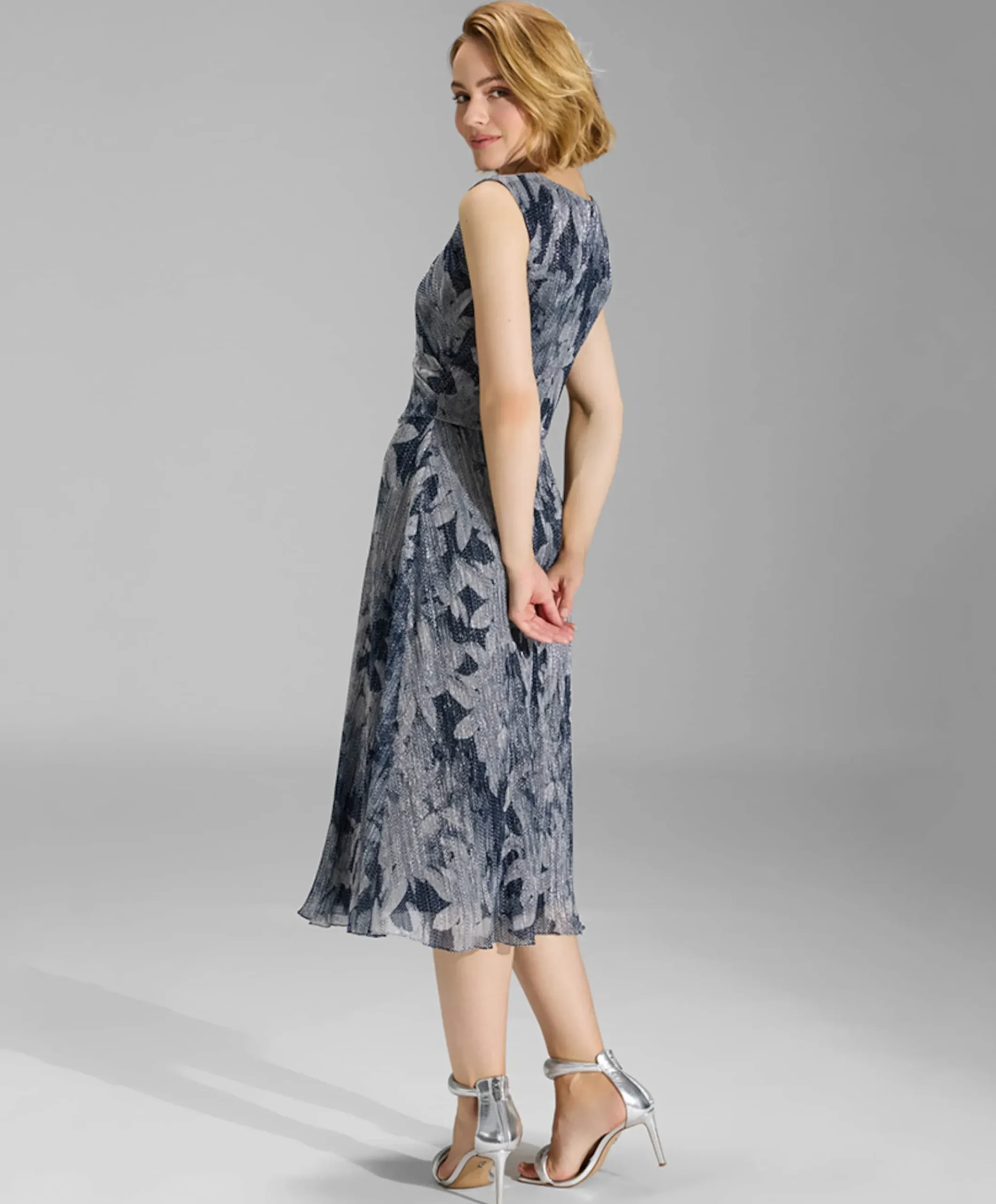 Dames jurk blauw