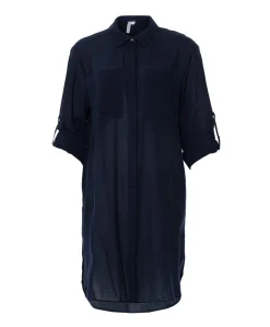 Dames jurk blauw