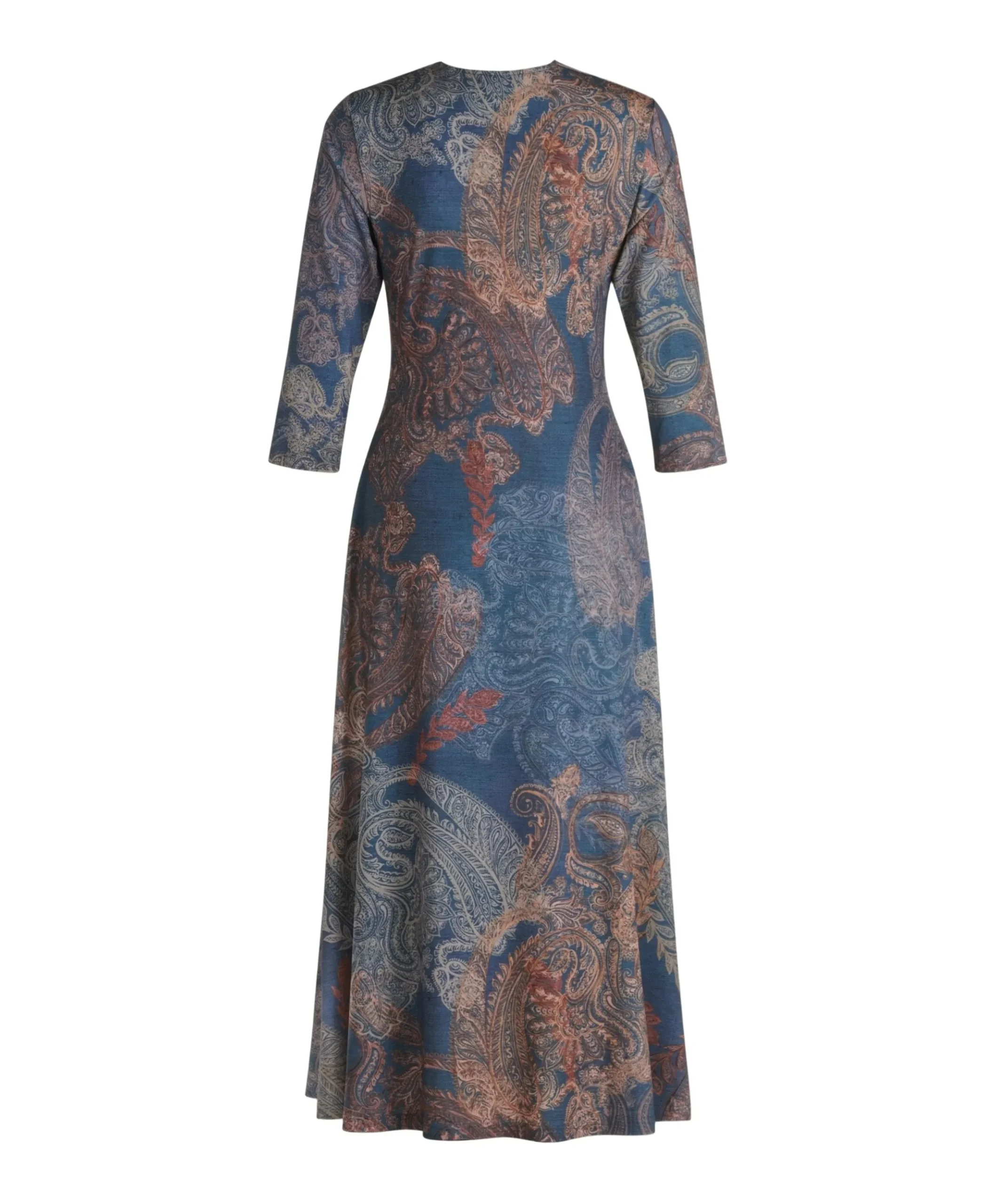 Dames jurk blauw