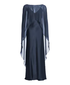 Dames jurk blauw