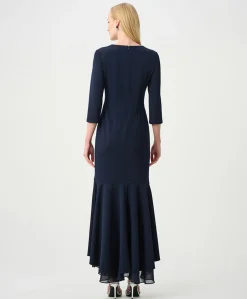 Dames jurk blauw