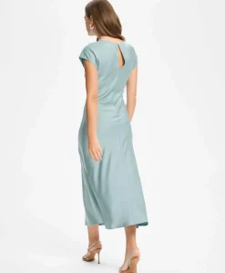 Dames jurk blauw
