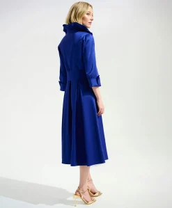 Dames jurk blauw