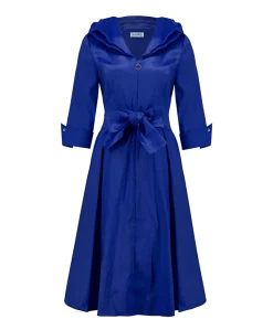 Dames jurk blauw