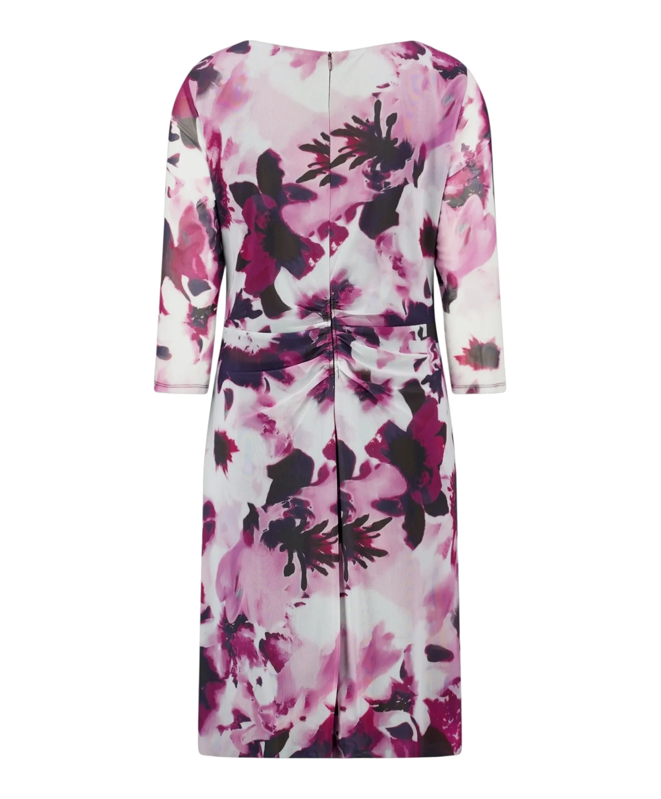 Dames jurk bordeaux