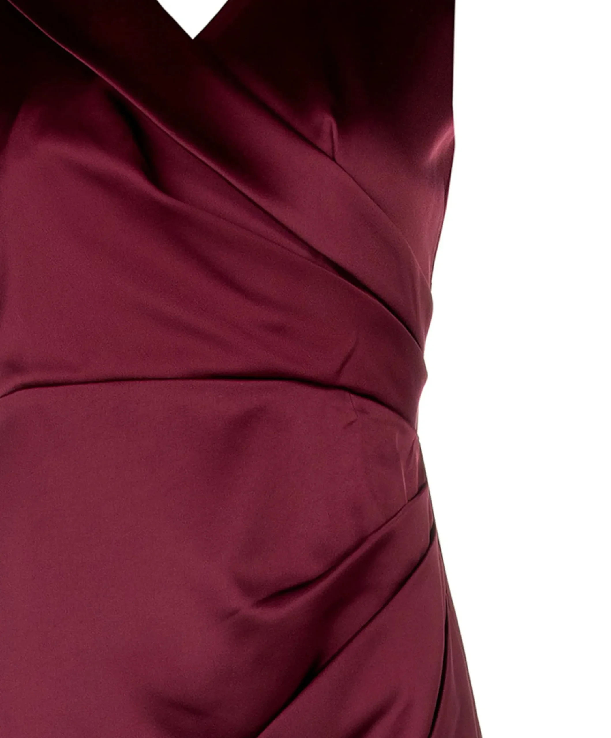 Dames jurk bordeaux