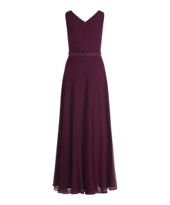 Dames jurk bordeaux