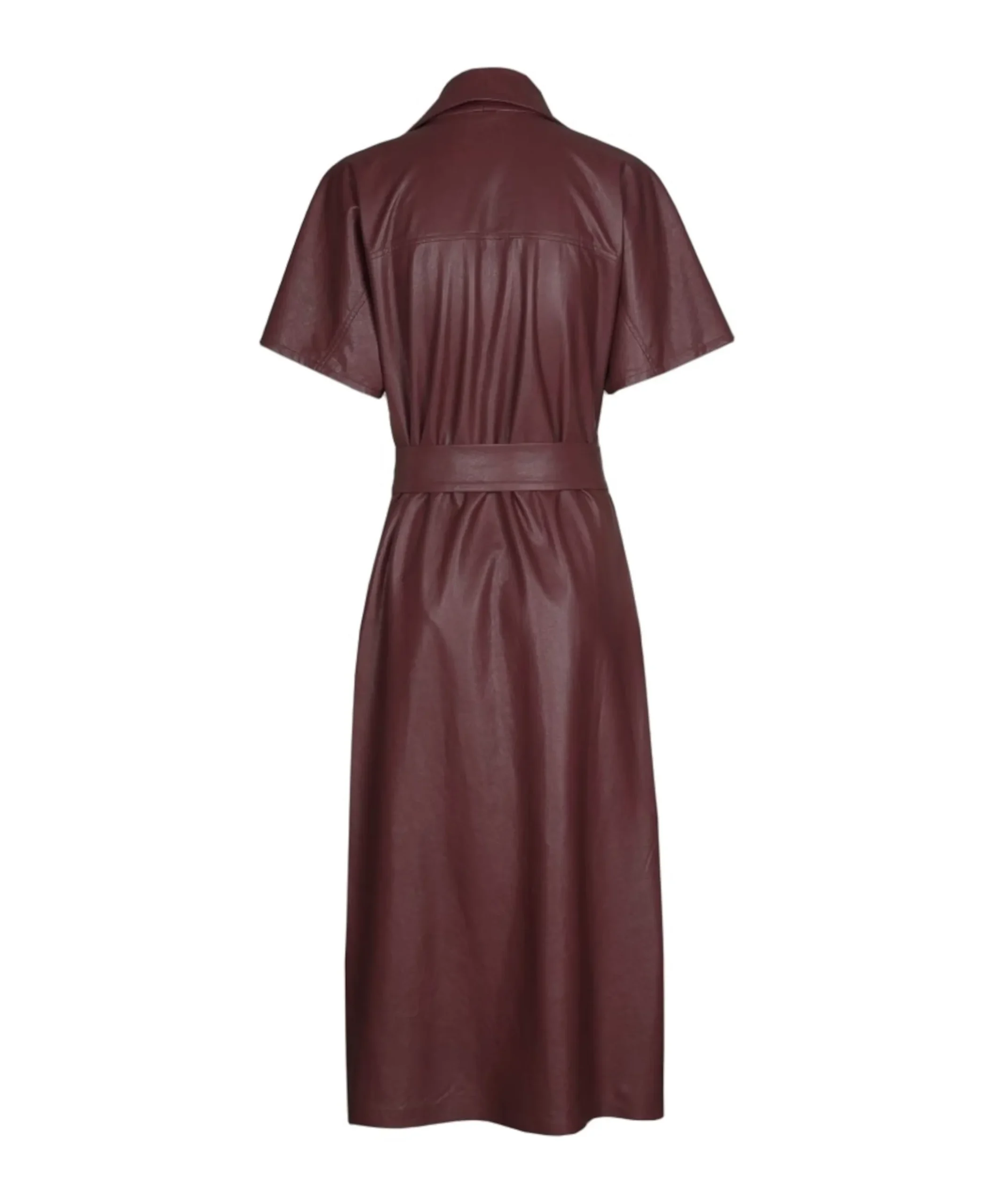 Dames jurk bordeaux