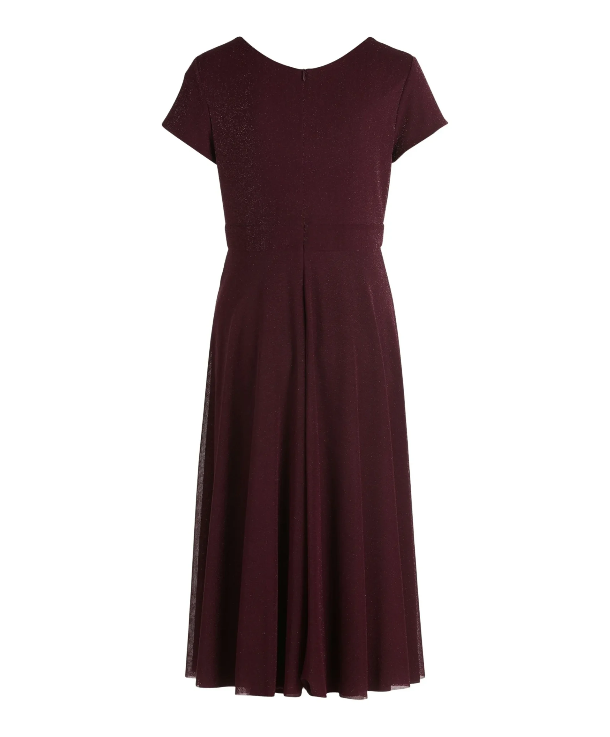 Dames jurk bordeaux