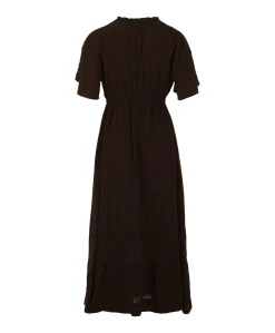 Dames jurk bruin
