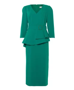 Dames jurk groen