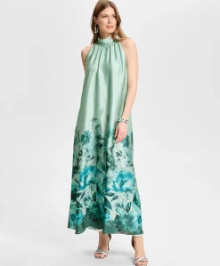 Dames jurk groen
