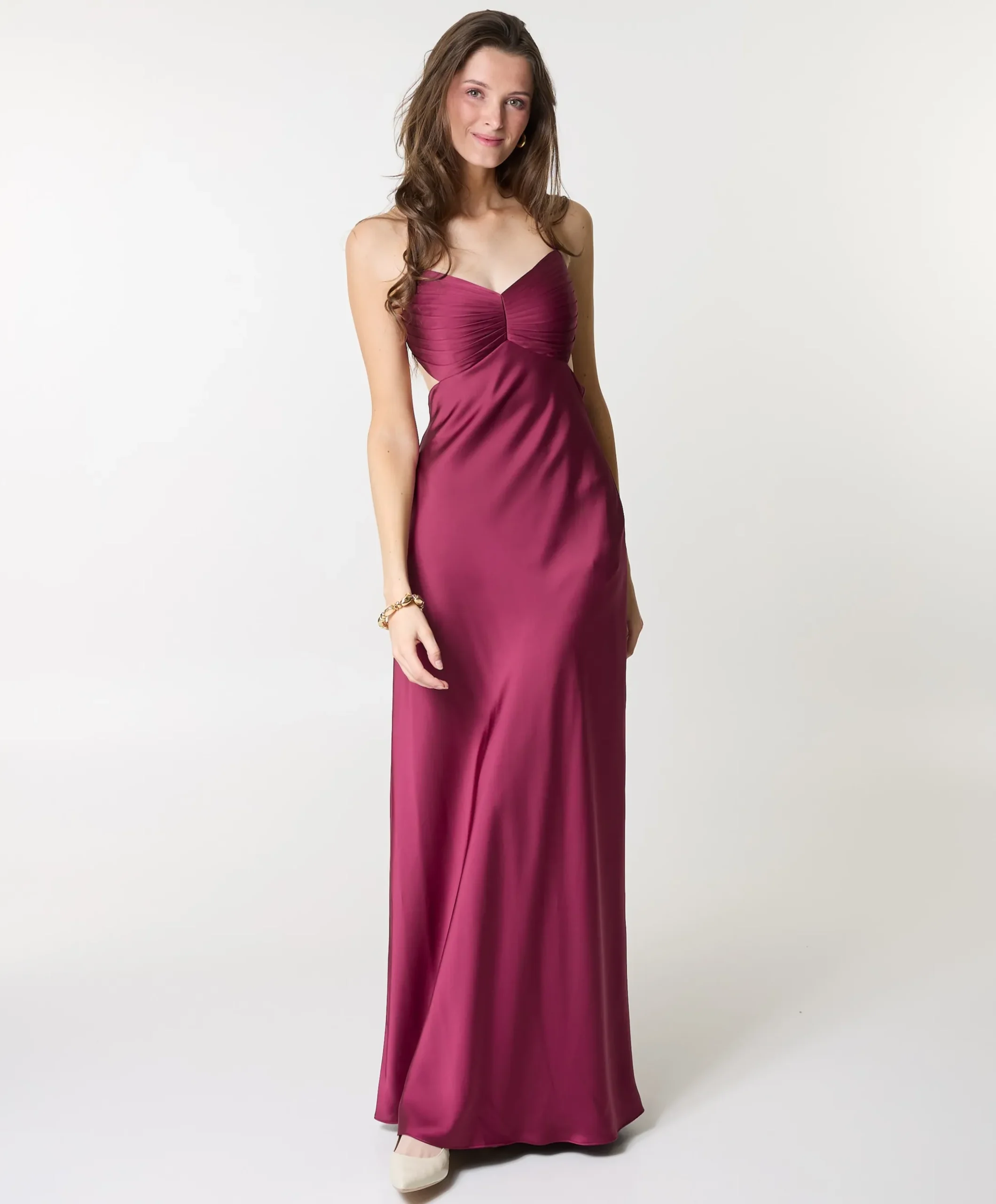 Dames jurk rood
