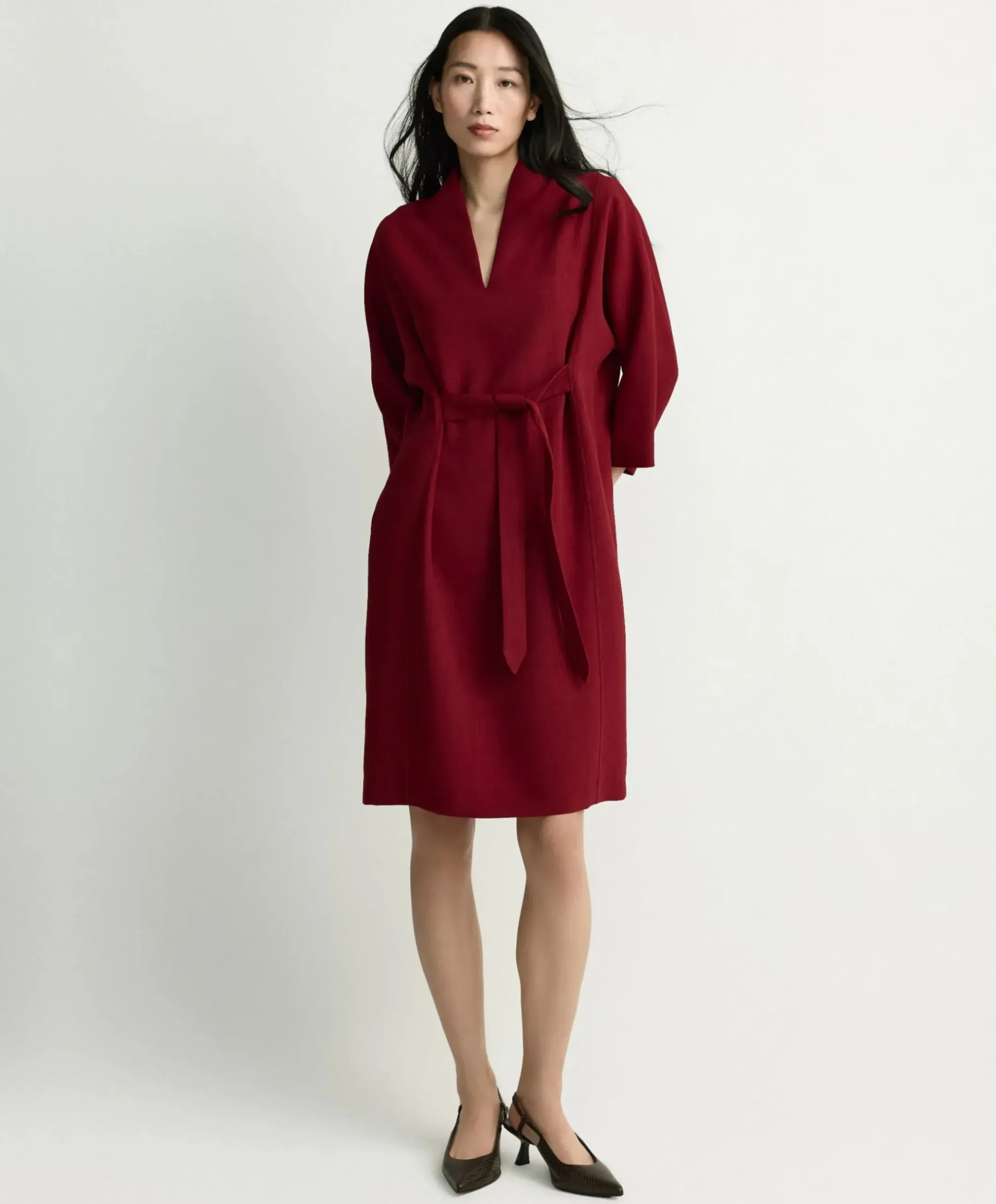 Dames jurk rood