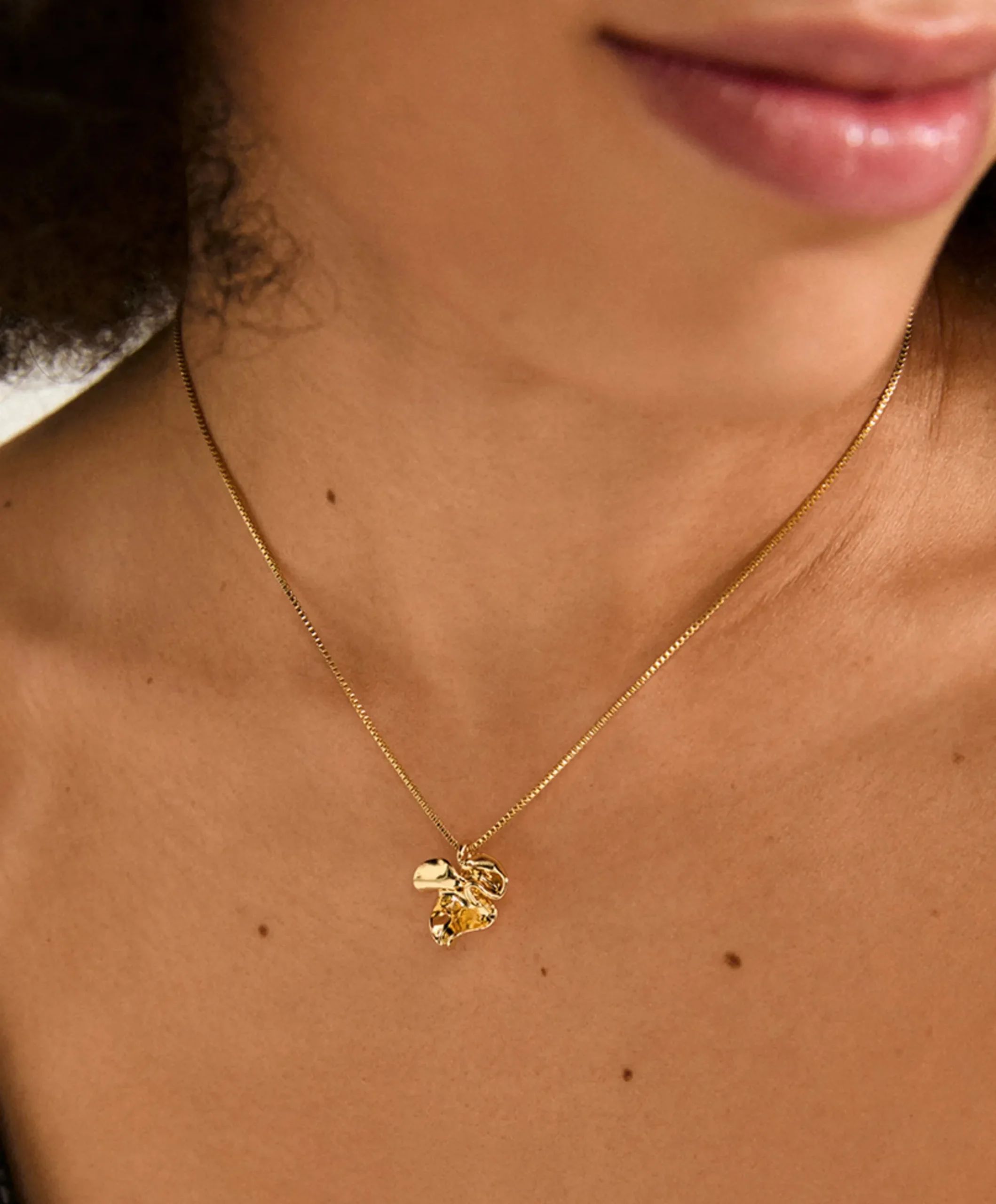 Dames ketting goud