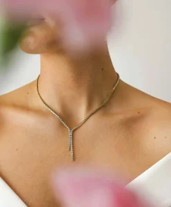Dames ketting goud